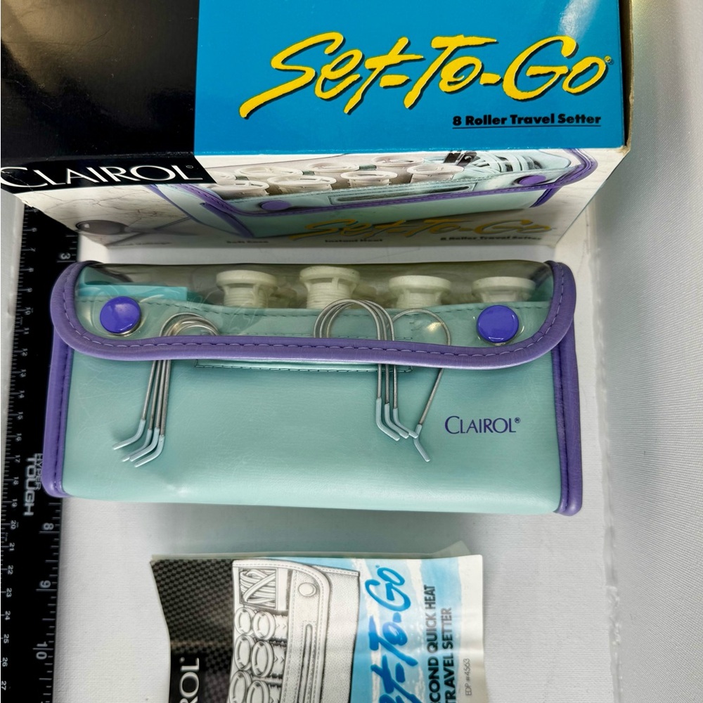 Clairol Set-To-Go Hair Roller Kit - Purple and White - Picture 14 of 17